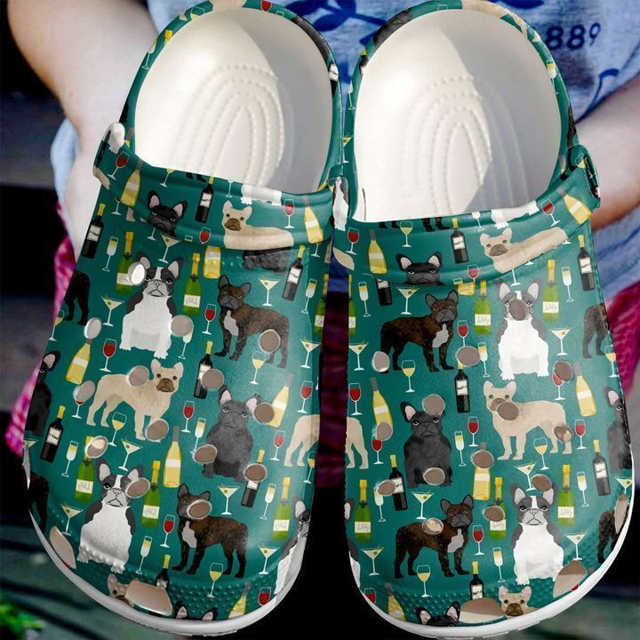 French Bulldog One Pattern Clog Crocs Shoes