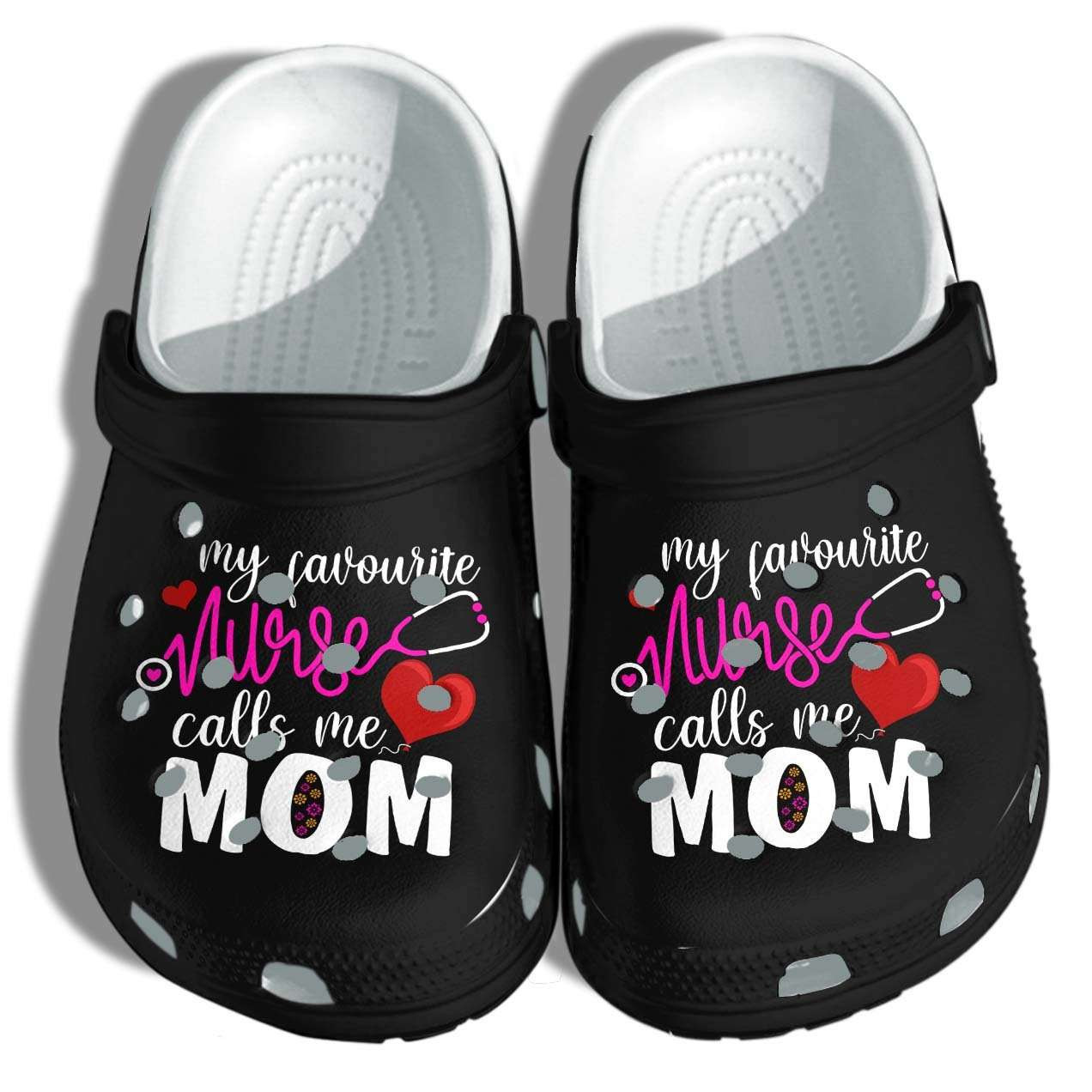 My Favourite Nurse Call Me Mom Crocband Clog Crocs Shoes For Men Women