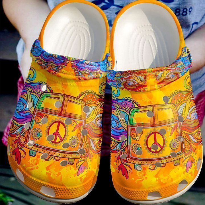 Hippie Car Classic Clogs Crocs Shoes