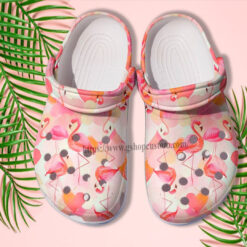 Flamingo Pool Party Croc Crocs Shoes For Girl Travel- Flamingo Team Funny Beach Crocs Shoes Croc Clogs Women