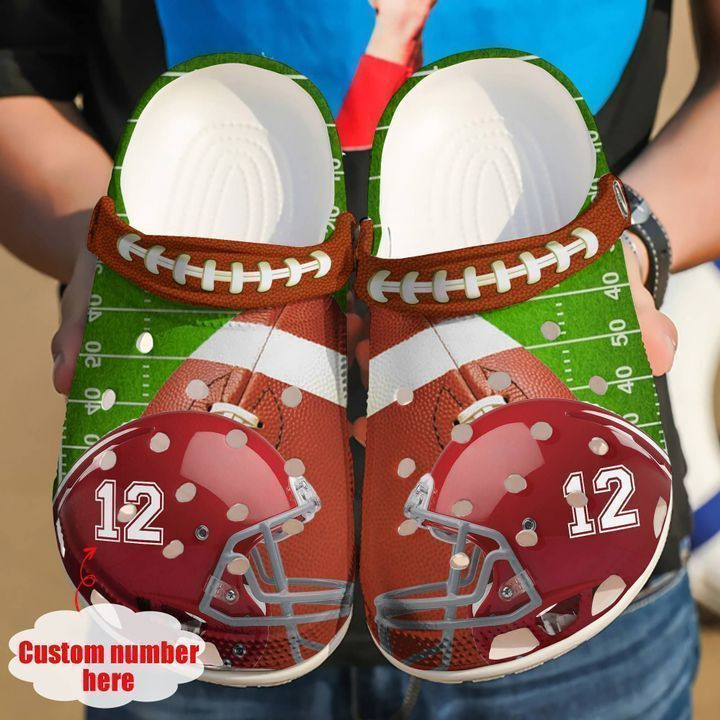 Football Personalized Lover clog Crocs Shoes