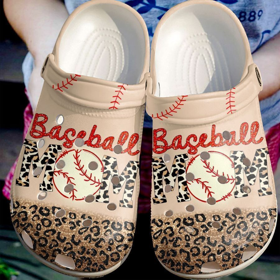 Baseball Mom Classic Clogs Crocs Shoes