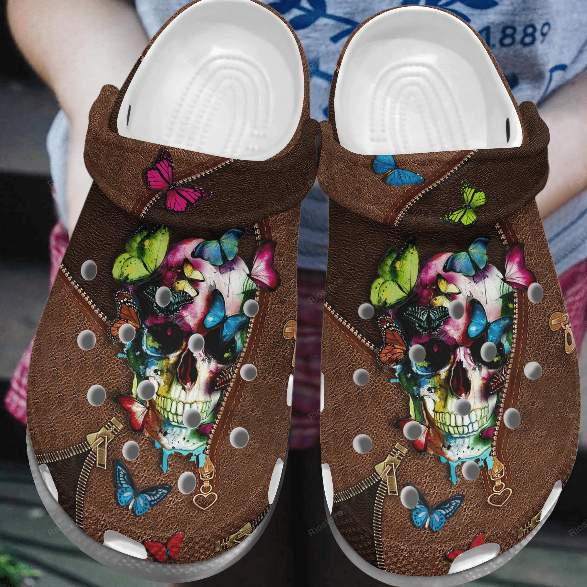 Butterfly Classic Clogs Crocs Shoes