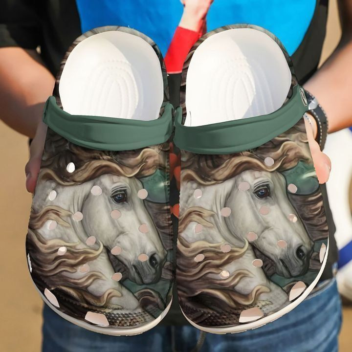 Horse Beautiful Classic Clogs Crocs Shoes