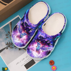 Hummingbird Galaxy Classic Clogs Crocs Shoes