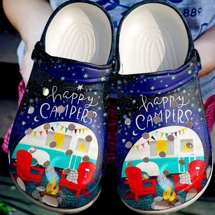 Camping Starry Camper Classic Clogs Crocs Shoes