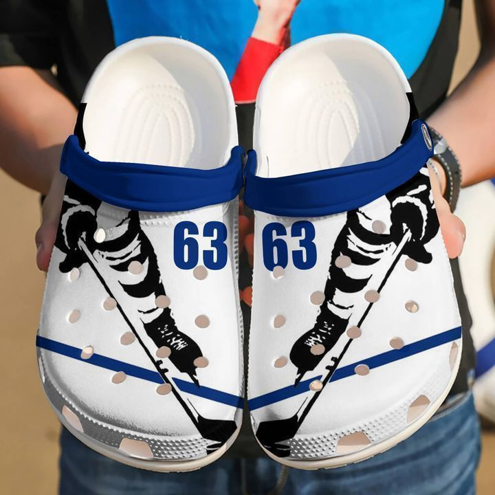 Hockey Personalized Player clog Crocs Shoes