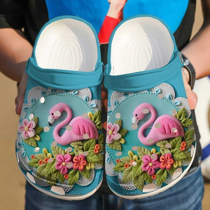 Flamingo Queen Classic Clogs Crocs Shoes