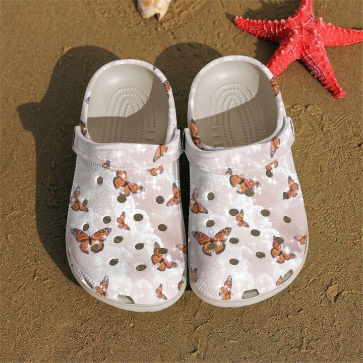 Butterfly Beautiful Classic Clogs Crocs Shoes