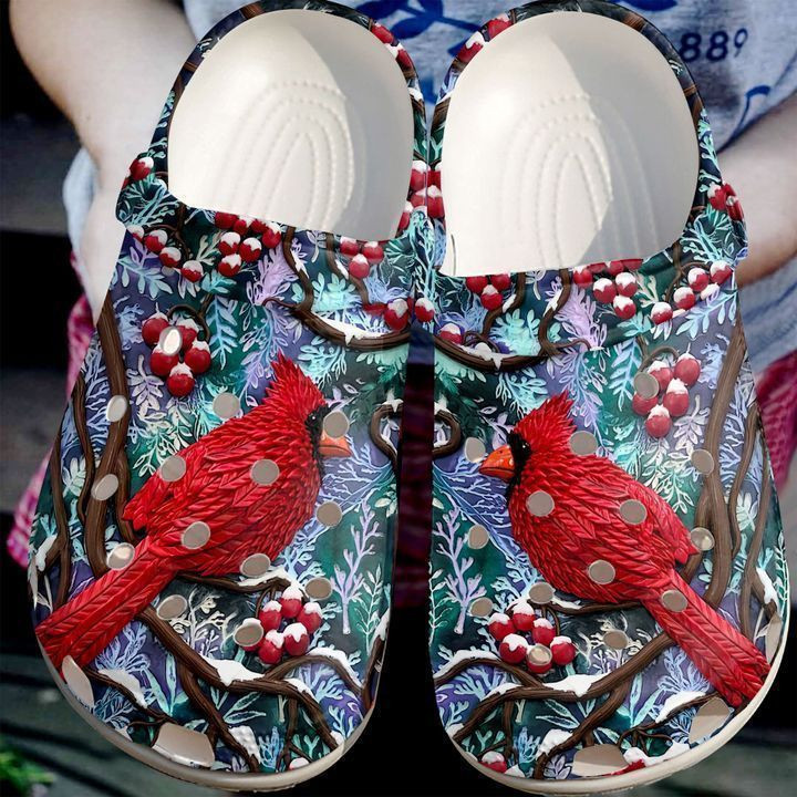 Cardinal Pretty clog Crocs Shoes