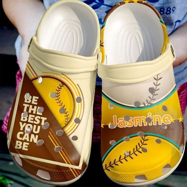 Baseball Personalized Be The Best Classic Clogs Crocs Shoes