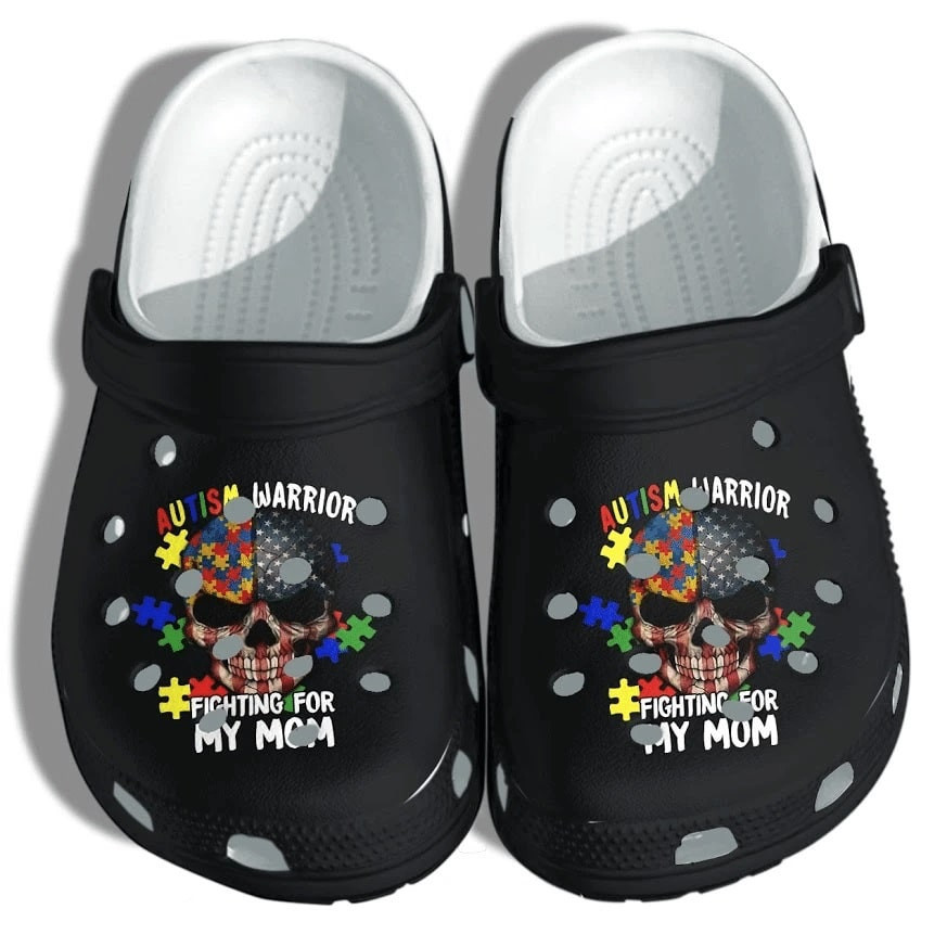 Autism Awareness Autism Warrior Classic Clogs Crocs Shoes