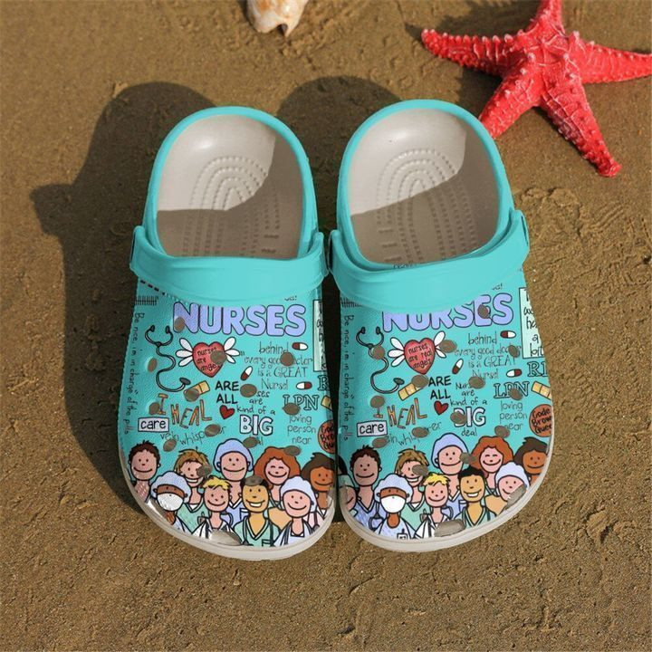 Nurse Nurses Quotes Classic Clogs Crocs Shoes