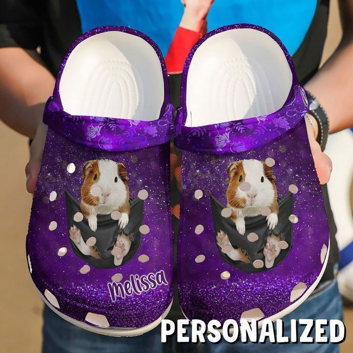 Guinea Pig Personalized Baby In Pocket clog Crocs Shoes