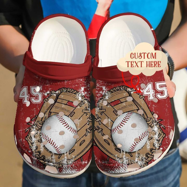 Baseball Personalized Colorful Classic Clogs Crocs Shoes