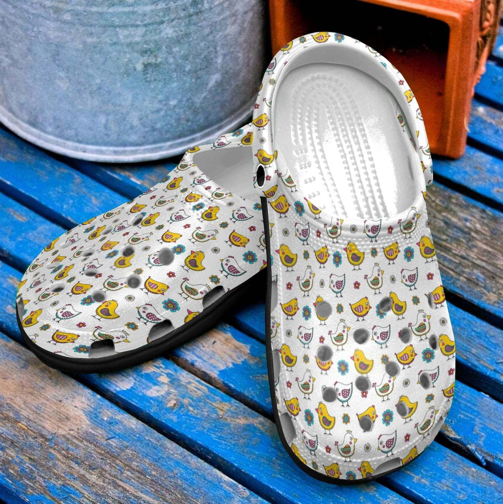 Baby Chickens clog Crocs Shoes Chicken Birthday Gifts For Girl Daughter Niece