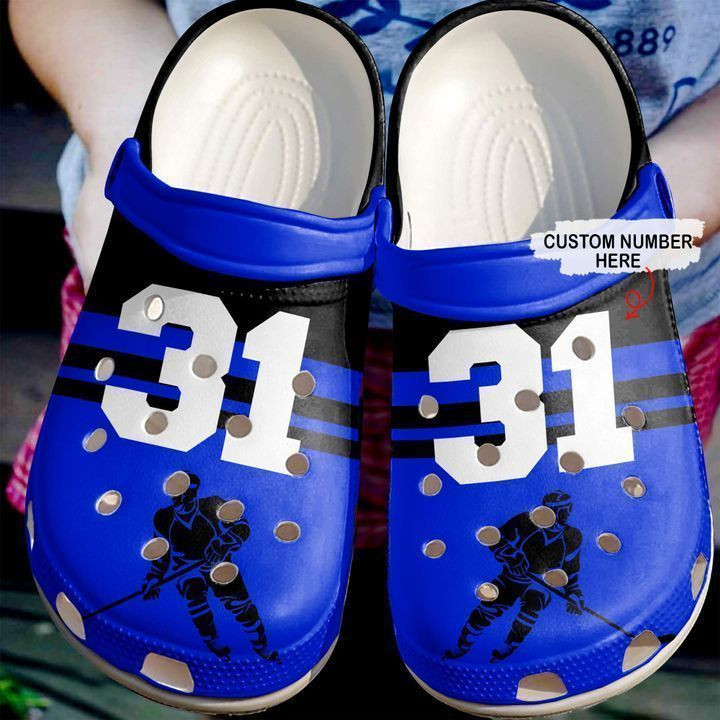 Hockey Personalized Simply Love clog Crocs Shoes