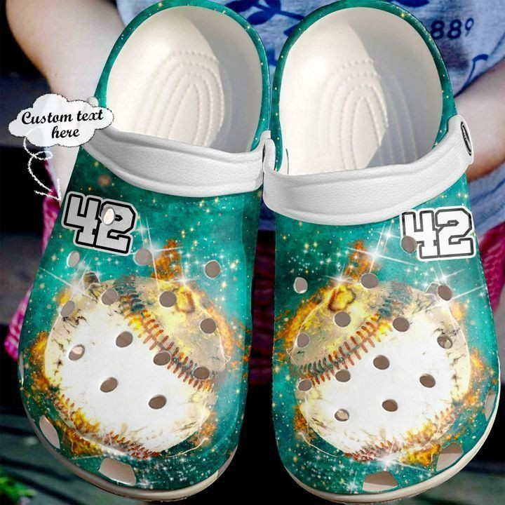 Baseball Personalized Galaxy Lovers Classic Clogs Crocs Shoes