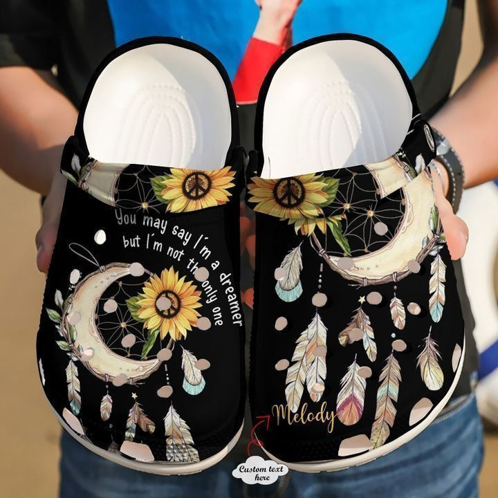 Hippie Personalized Dreamer Classic Clogs Crocs Shoes