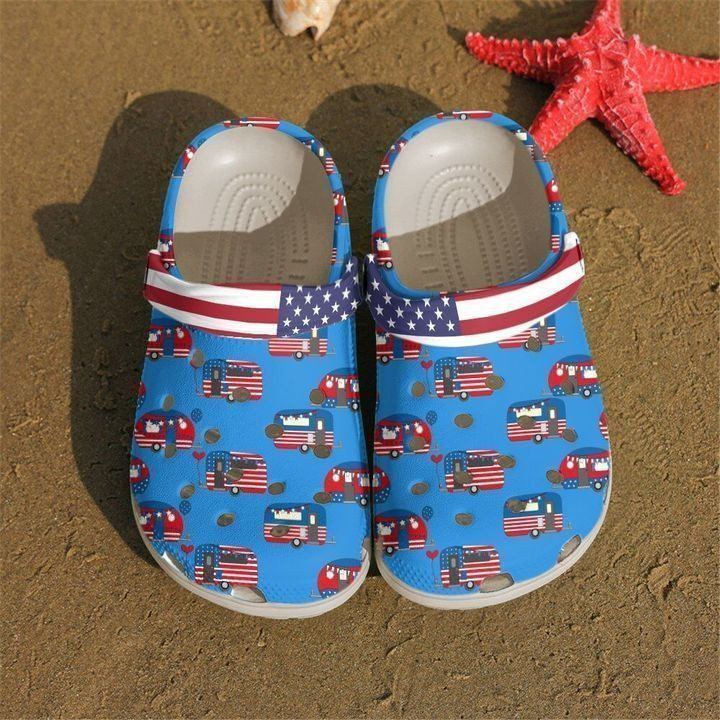 Camping Us Happy Campers Classic Clogs Crocs Shoes