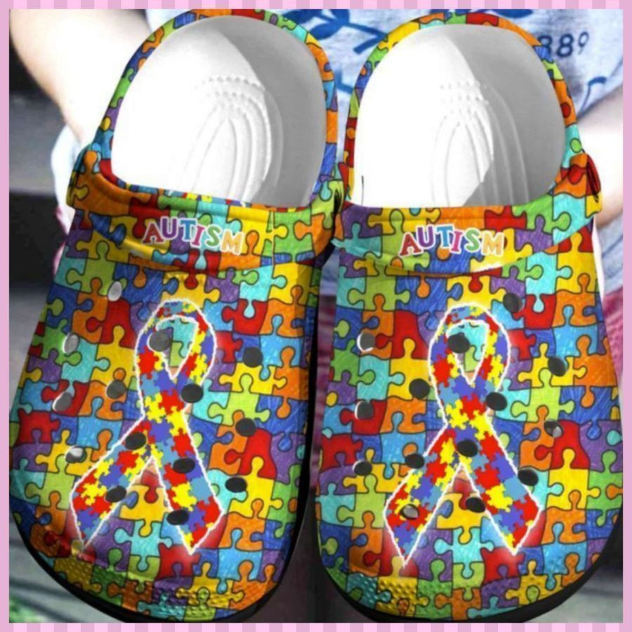 Autism Awareness clog Crocs Shoes