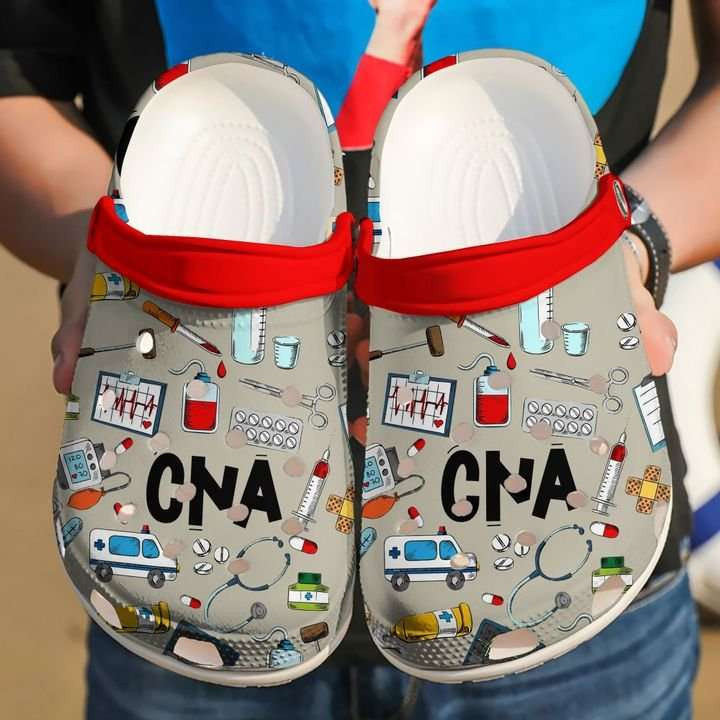 Cna Nurse Job Tools Crocband Clog Crocs Shoes For Men Women