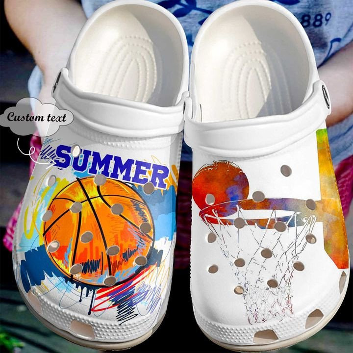 Basketball Personalized Passion clog Crocs Shoes Basketball