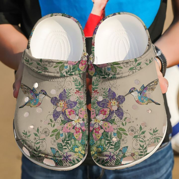 Hummingbird Quilting Classic Clogs Crocs Shoes