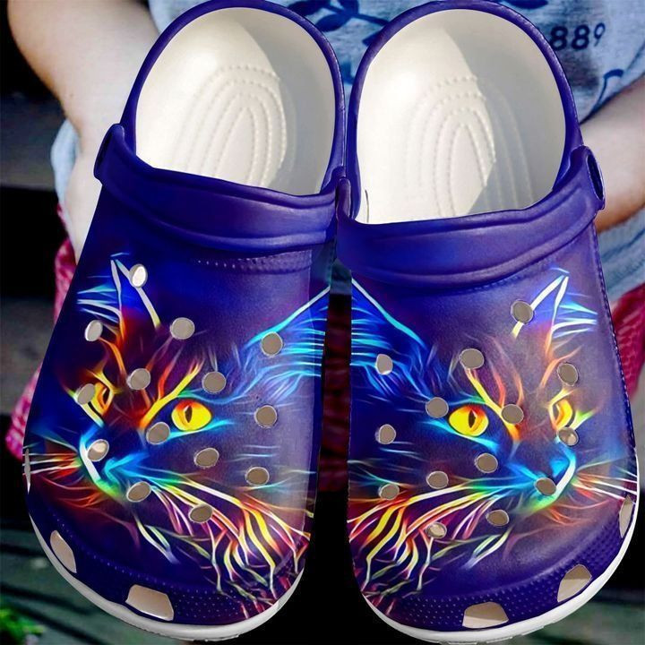 Cat Neon Classic Clogs Crocs Shoes