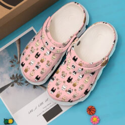 French Bulldog Crocband Pattern clog Crocs Shoes