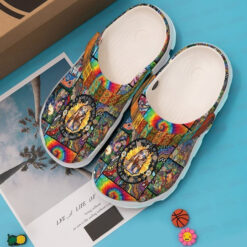 Hippie Sunflower Girl clog Crocs Shoes