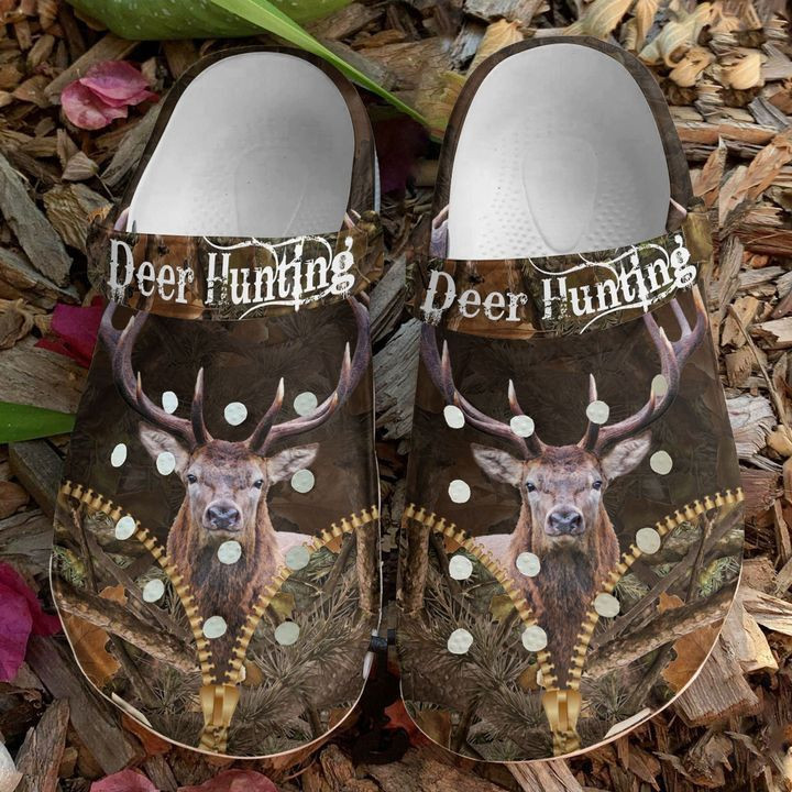Hunting Deer Classic Clogs Crocs Shoes