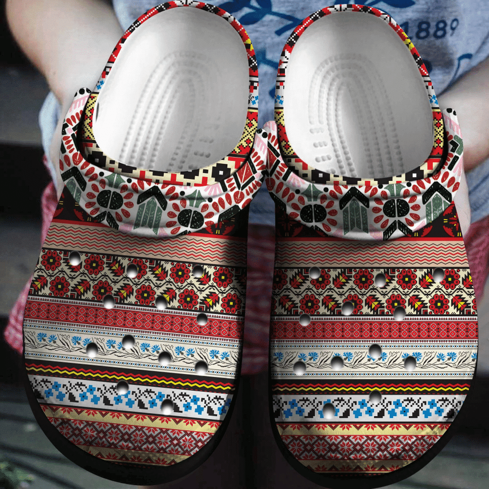 Boho Vintage Mandala 2 Gift For Lover Rubber clog Crocs Shoes