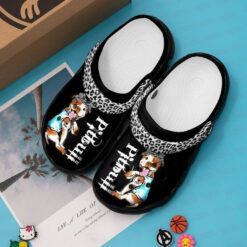 For Pitbull Lover Camo Rubber clog Crocs Shoes