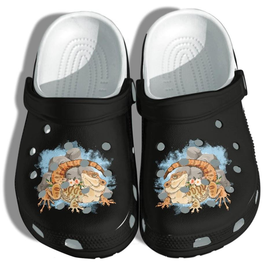 Bearded Dragons Pets Crocs Clog Shoes - Who Loves Bearded Dragons Gecko Croc Crocs Clog Shoes Gifts Men Women