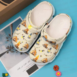Light Camping Gift For Lover Rubber clog Crocs Shoes