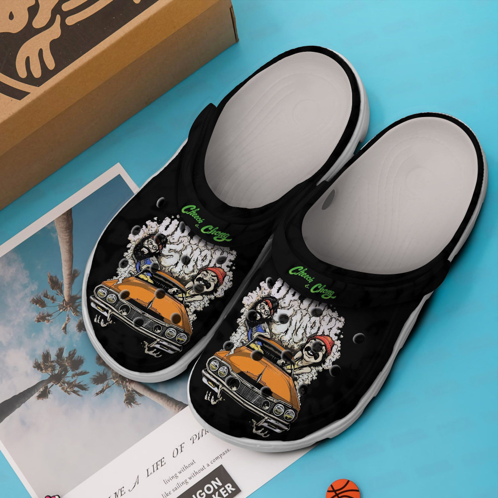 Cheech And Chong Up In Smoke Clog For Men And Women Rubber clog Crocs Shoes