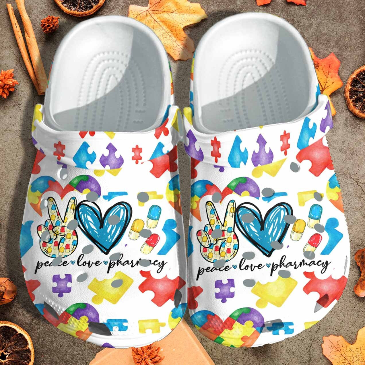 Dental Nurse Custom Crocs Clog Shoes Mothers Day Gifts Women - Peace Love Nurse Outdoor Crocs Clog Shoes Gifts Daughter