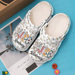 Custom Name Nurse Rubber clog Crocs Shoes