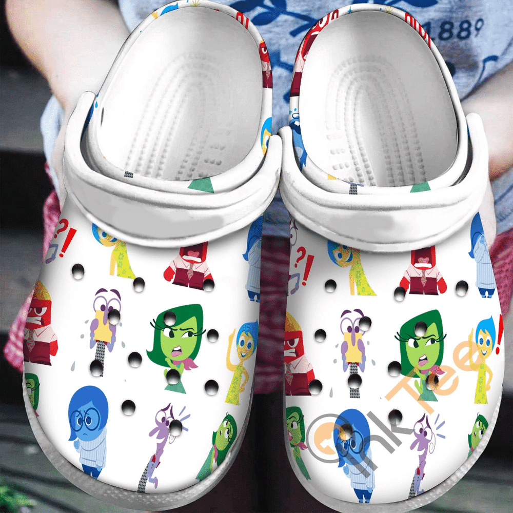 Inside Out Gift For Lover Rubber clog Crocs Shoes