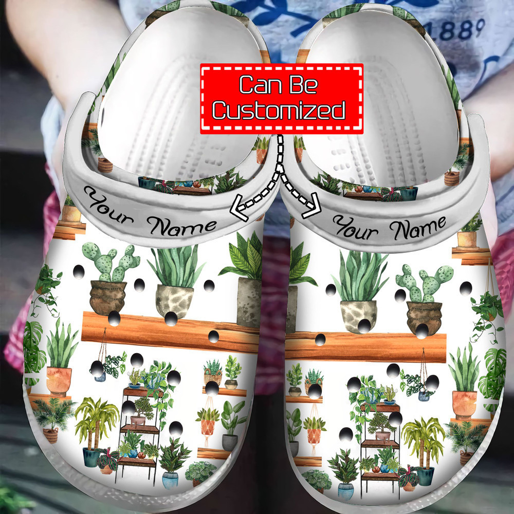 Gardeners - Crazy Plant Lady Mom Unisex Birthday Gifts Clog Crocs Shoes For Men And Women