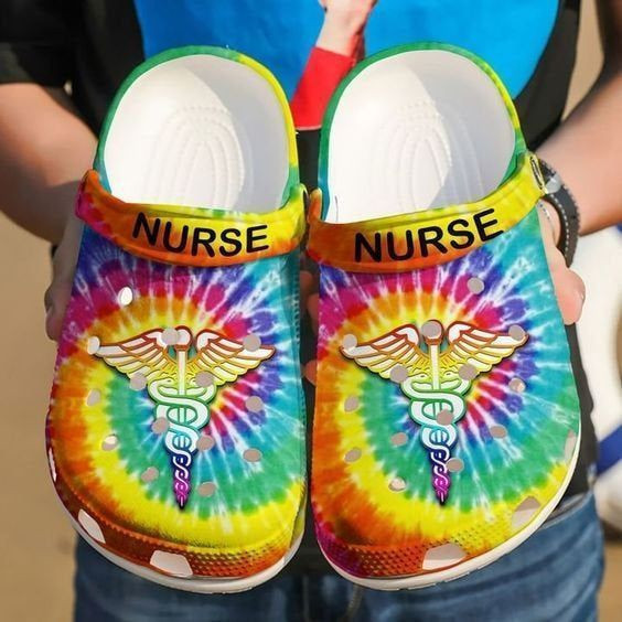 Nurse Medical Icon Gift For Lover Rubber clog Crocs Shoes