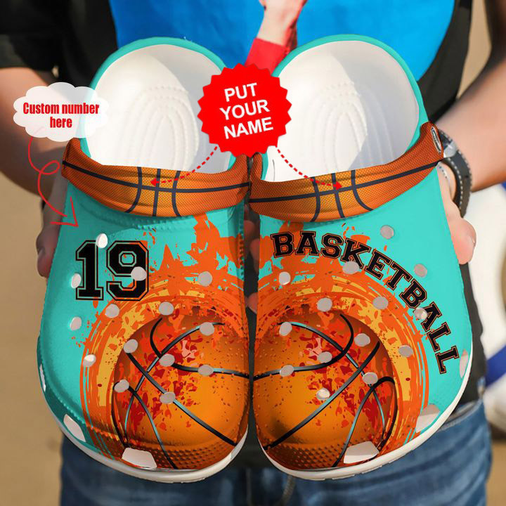 Basketball - Basketball Personalized Life Clog Crocs Shoes For Men And Women