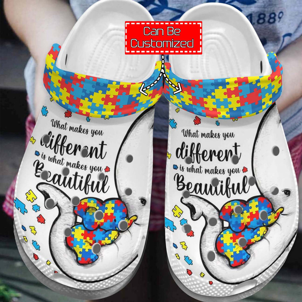 Autism - Autism What Makes You Different Clog Crocs Shoes For Men And Women