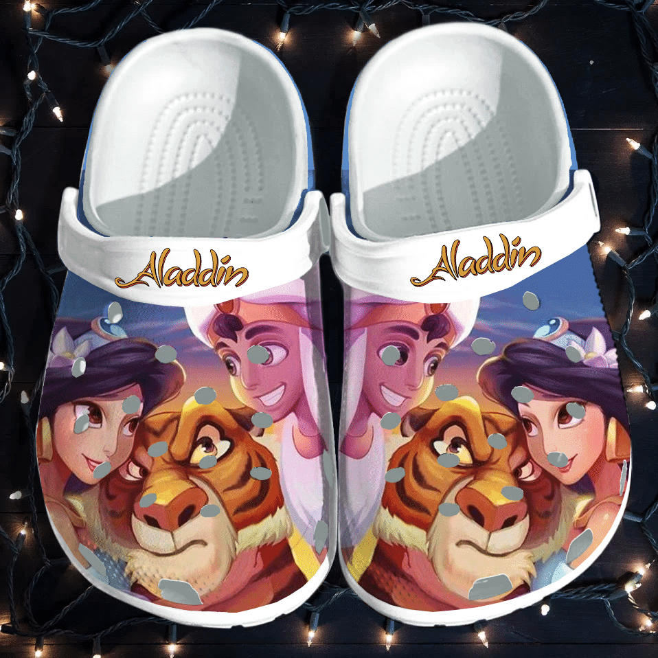 Aladdin And The Magic Lamp For Men And Women Rubber clog Crocs Shoes
