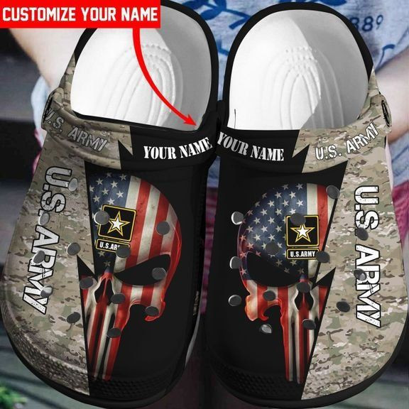 New Style Us Army - Veterans Clogs Crocs Shoes For Men And Women