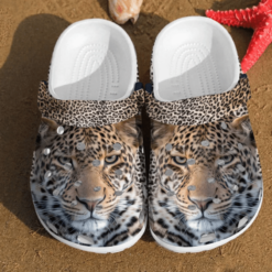 African Leopard For Mens And Womens Gift For Fan Classic Water Rubber clog Crocs Shoes