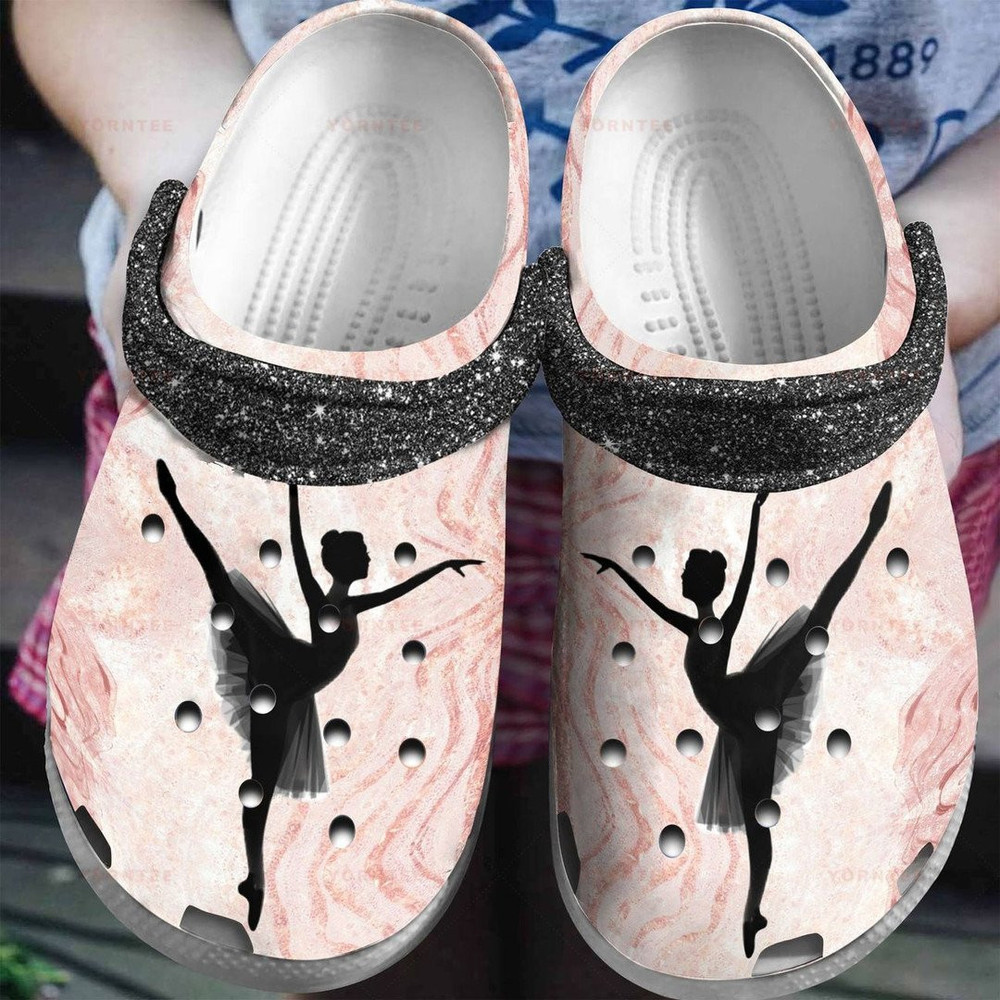 Ballet Dance 5 Gift For Lover Rubber clog Crocs Shoes