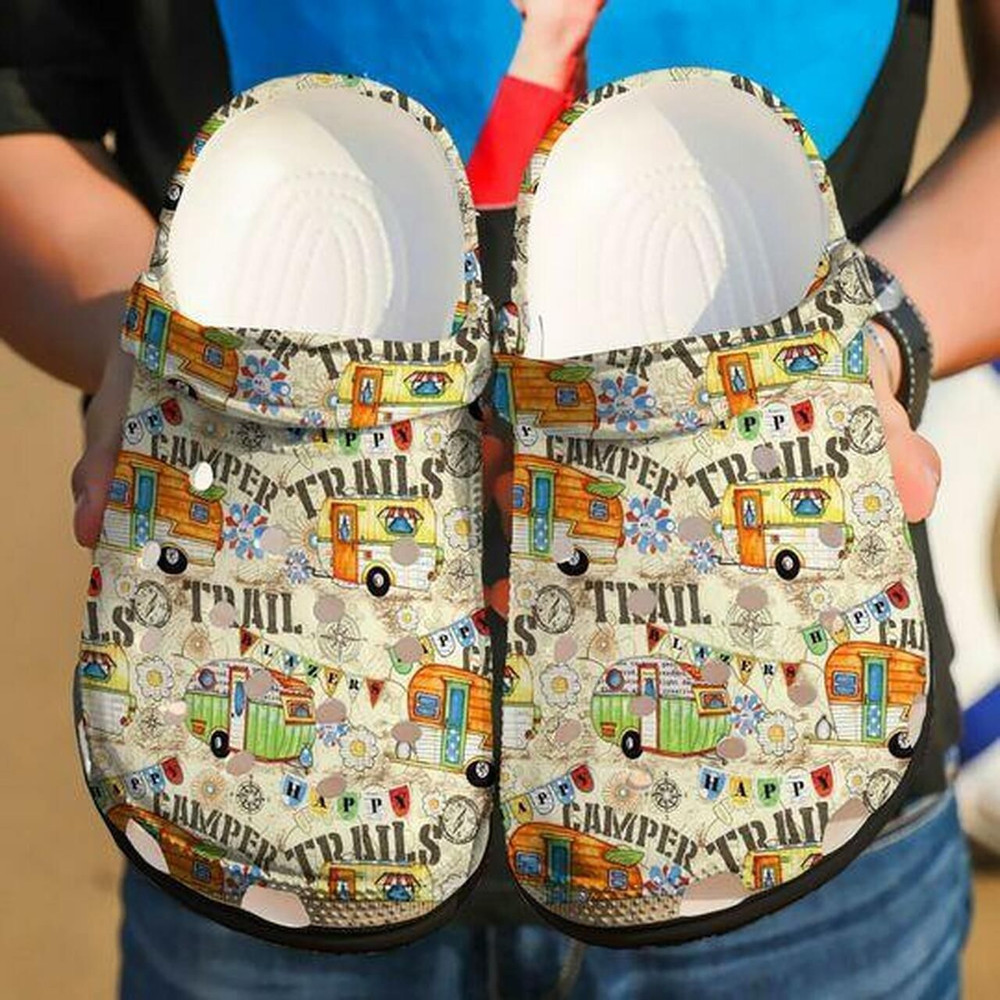 Camper Trulls Personalized Gift For Lover Rubber clog Crocs Shoes