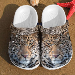 Animals African Leopard Gift For Lover Rubber clog Crocs Shoes